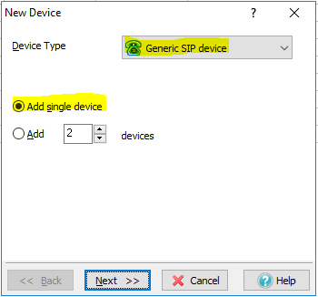 Add a generic device