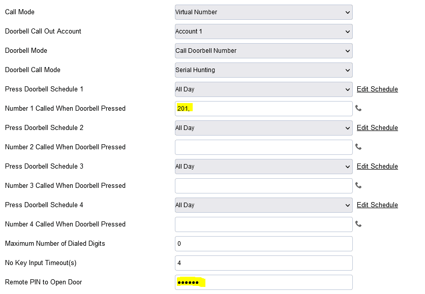 GDS3710 basic settings